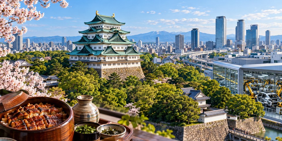 愛知県 名古屋城・ものづくり・食