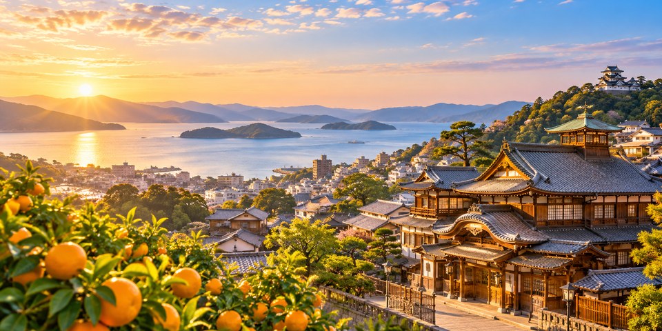 愛媛県 道後・瀬戸内・みかん