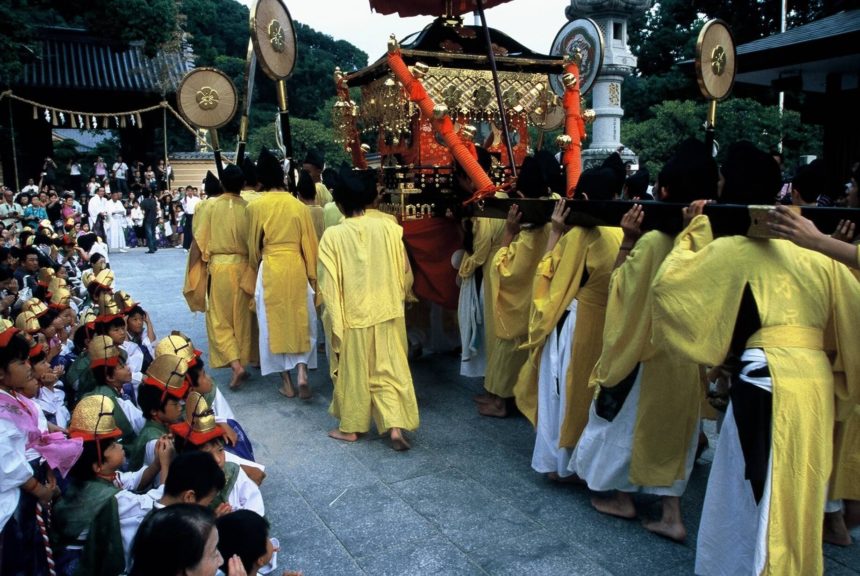 太宰府天満宮 神幸式大祭 Jinko-shiki, The Grand Procession of Sugawara Michizane 太宰府天満宮・榎社