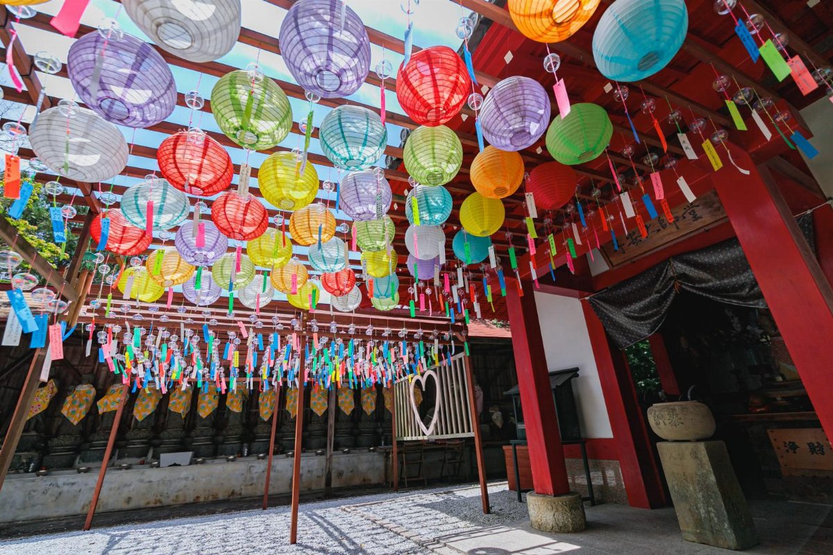 山王寺 風鈴祭り