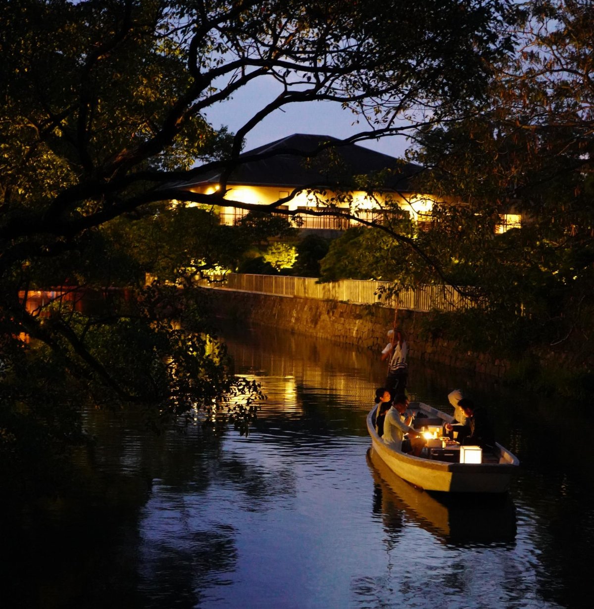 柳川「灯り舟」